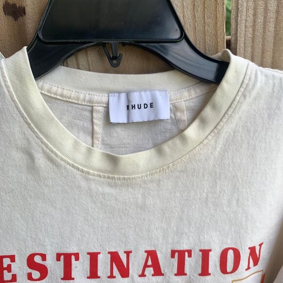 Rhude St. Barths Destination T-shirt Size L - Picture 7 of 8